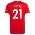 Camisola Manchester United Edinson Cavani 21 Equipamento Primeiro 2021-2022 Manga Curta